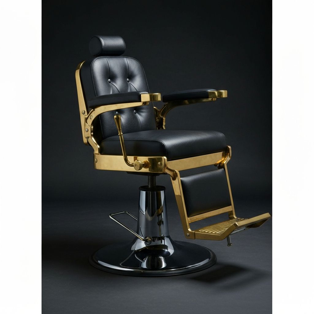 Silla de Barbero Hidráulica